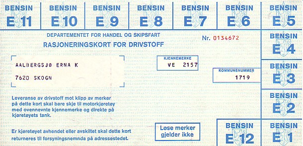 Rasjoneringskort-73